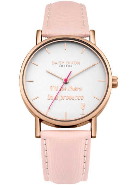 Daisy Dixon Blaire DD079PRG ladies' watch, real leather strap