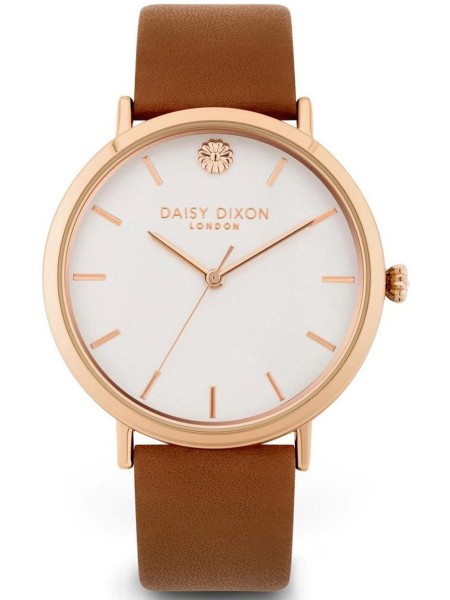 Daisy Dixon DD127TRG ladies' watch, real leather strap