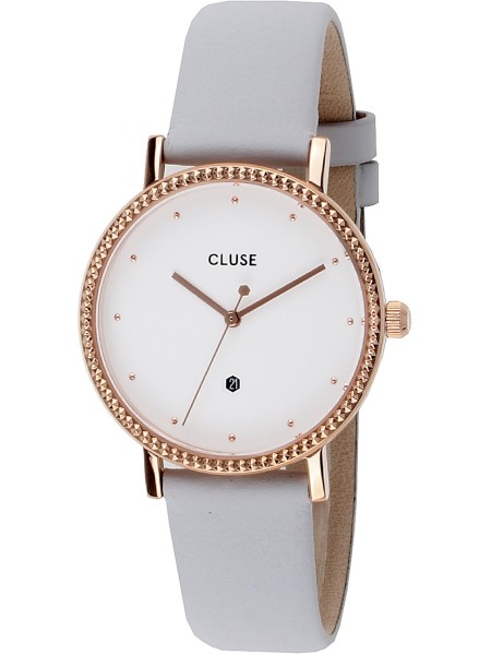 Cluse Le Couronnement CL63001 ladies' watch, real leather strap