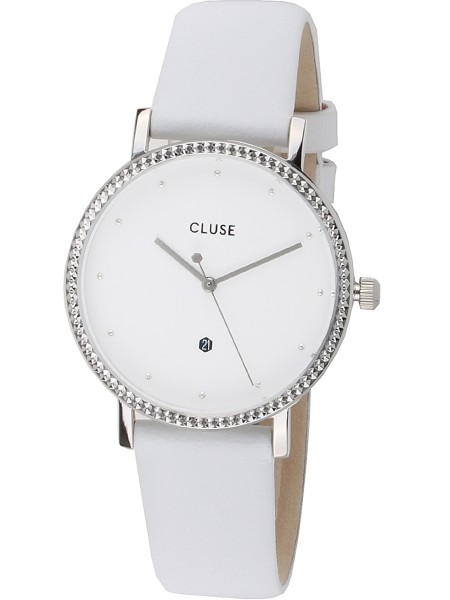Cluse CL63003 damklocka, äkta läder armband