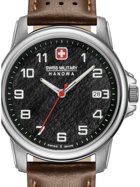 Swiss Military Hanowa Swiss Rock 06-4231.7.04.007 montre pour homme, cuir véritable sangle