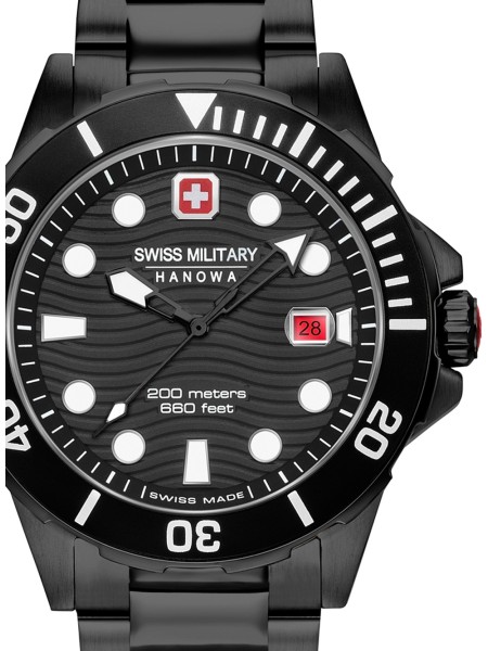Swiss Military Hanowa Offshore Diver 06-5338.13.007 herreur, rustfrit stål rem