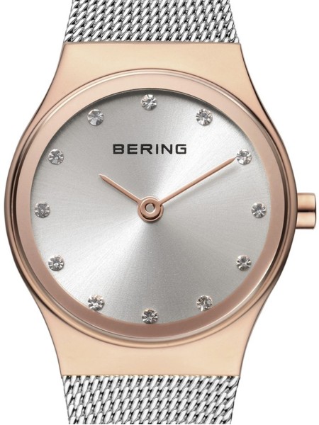 Bering 12924-064 Reloj para mujer, correa de acero inoxidable