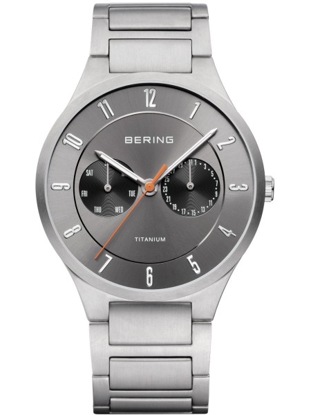 Bering Titanium 11539-779 men's watch, titanium strap