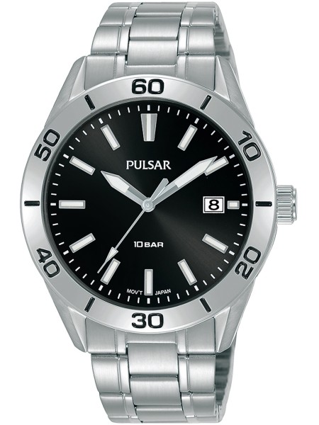 Pulsar PS9647X1 men's watch, stainless steel strap