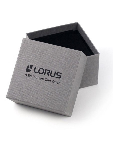 Lorus men\'s Dialando leather watch, strap real RT309JX9 Klassik |