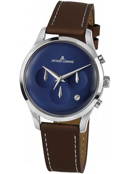 Jacques Lemans Retro Classic 1-2067C Γυναικείο ρολόι, real leather λουρί