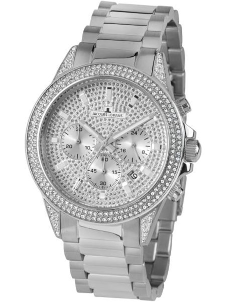 Jacques Lemans 1-2051A ladies' watch, stainless steel strap
