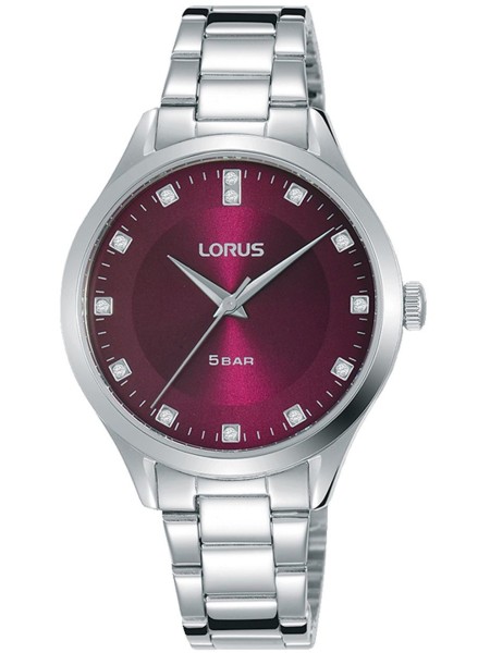Lorus Klassik RG297QX9 damklocka, rostfritt stål armband