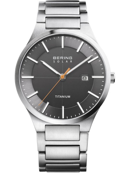 Bering Solar 15239-779 men's watch, titanium strap