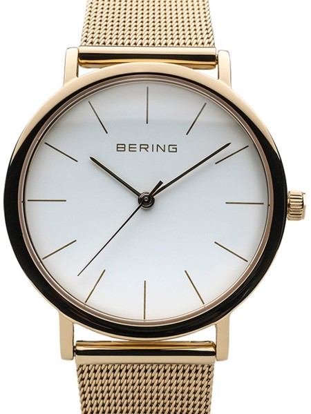 Bering Classic 13436-334 Reloj para mujer, correa de acero inoxidable