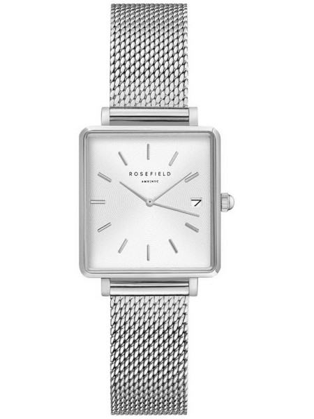 Rosefield The Boxy QMWMS-Q038 ladies' watch, stainless steel strap