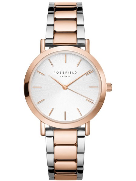 Rosefield The Tribeca TWSSRG-T64 Damenuhr, stainless steel Armband