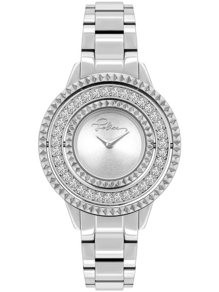Police Pilat PL16037BS.04M Relógio para mulher, pulseira de acero inoxidable