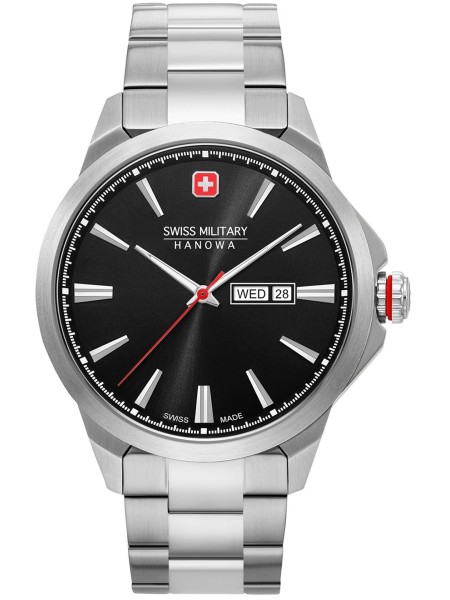 Swiss Military Hanowa Day Date Classic 06-5346.04.007 men's watch, stainless steel strap