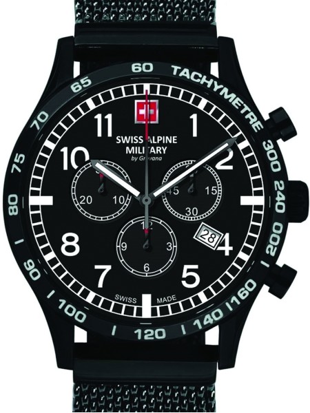 Swiss Alpine Military Chrono SAM1746.9177 men's watch, stainless steel strap