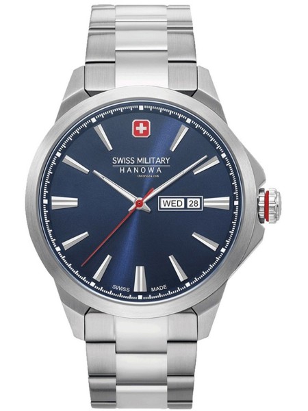 Swiss Military Hanowa Day Date Classic 06-5346.04.003 men's watch, stainless steel strap