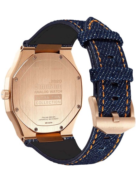 D1 Milano UTDJ03 men's watch, real leather / textile strap
