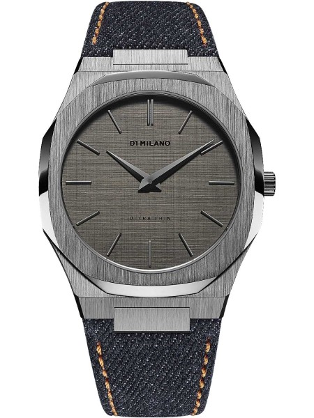 D1 Milano UTDJ02 men's watch, real leather / textile strap