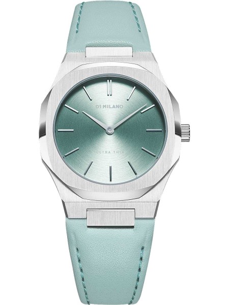 D1 Milano UTLL10 ladies' watch, real leather strap