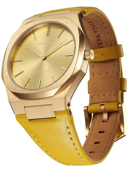 D1 Milano Ultra Thin UTLL12 ladies' watch, real leather strap