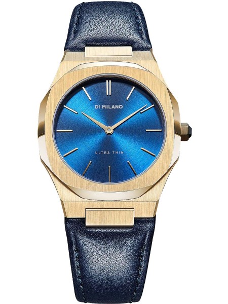 D1 Milano Lapis Ultra Thin Leather UTLL15 ladies' watch, real leather strap
