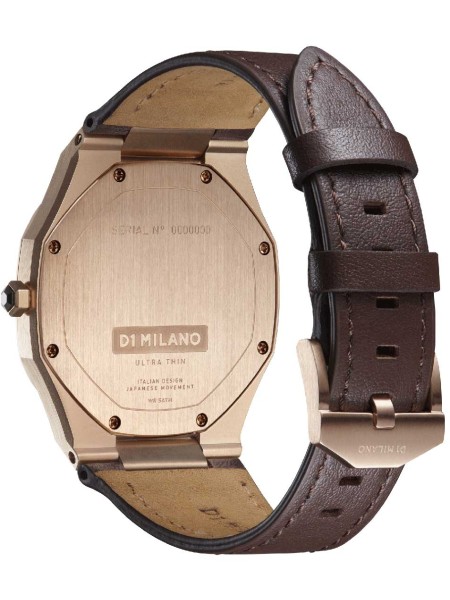 D1 Milano UTLJ08 men's watch, real leather strap