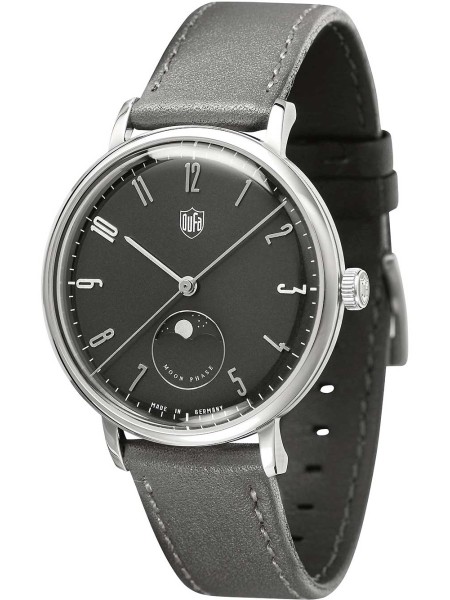 DuFa Mondphase DF-9032-03 dámske hodinky, remienok real leather