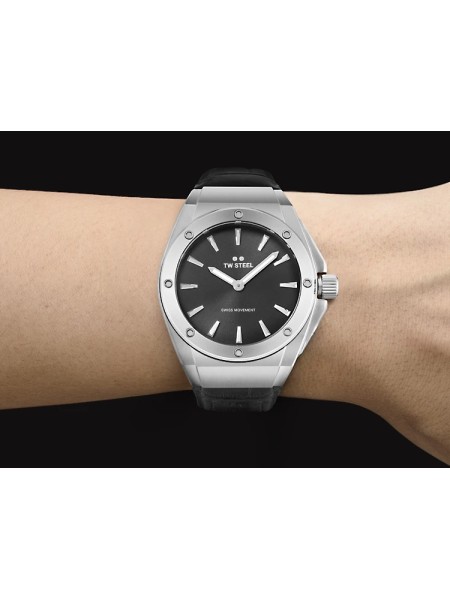 TW-Steel CEO Tech CE4033 dámske hodinky, remienok real leather