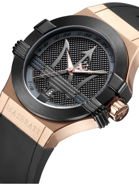 Maserati Potenza R8851108002 montre pour homme, silicone sangle