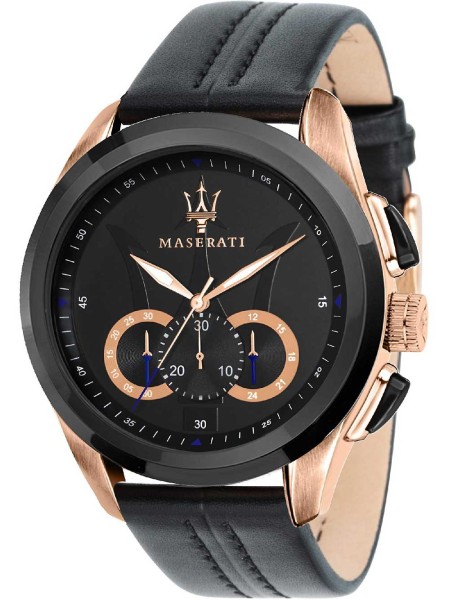 Maserati Traguardo R8871612025 men's watch, real leather strap