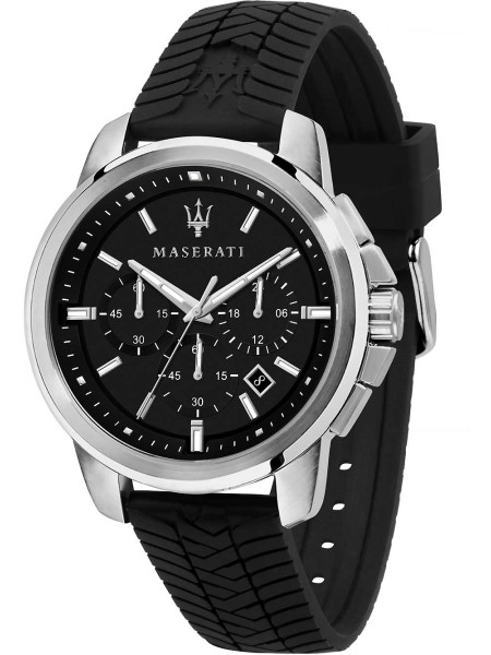 Maserati Successo R8871621014 Reloj para hombre, correa de silicona