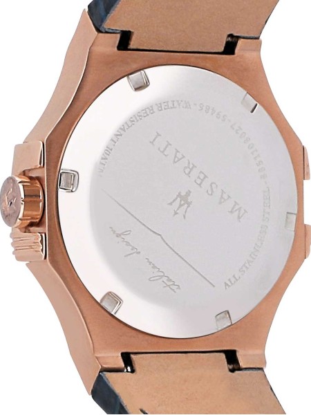 Maserati Potenza R8851108027 men's watch, real leather strap