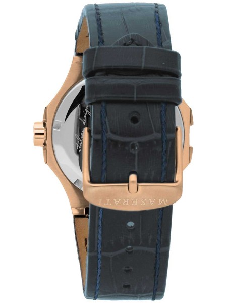 Maserati Potenza R8851108027 montre pour homme, cuir véritable sangle