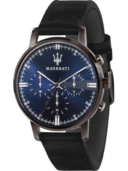 Maserati Eleganza Multif. R8871630002 men's watch, real leather strap