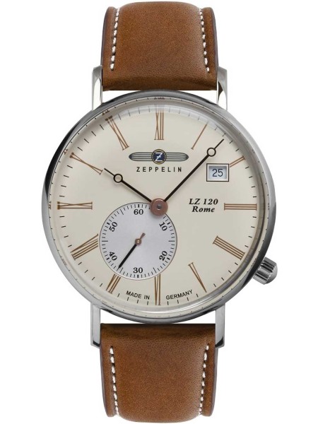 Zeppelin 7135-5 Γυναικείο ρολόι, real leather λουρί