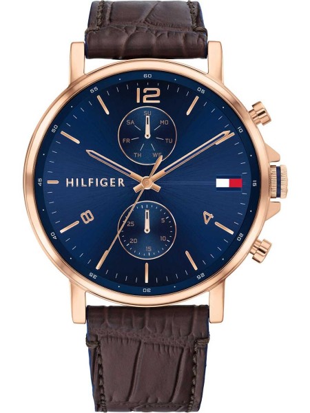 Tommy Hilfiger - Daniel 1710418 men's watch, real leather strap