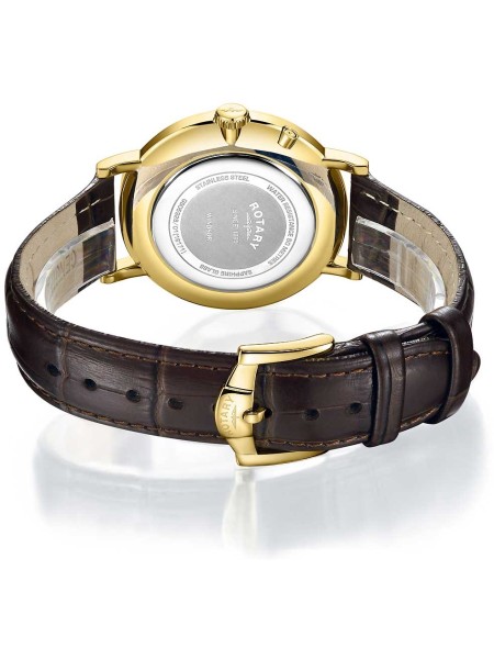 Rotary WINDSOR GS05328/01 montre pour homme, cuir véritable sangle