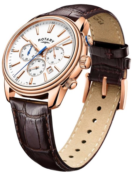 Rotary OXFORD GS05084/06 men's watch, cuir véritable strap