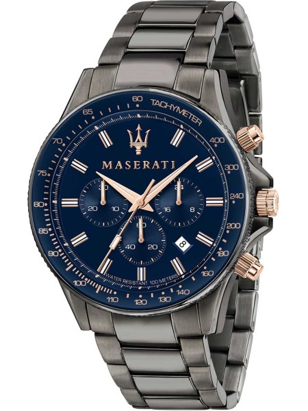 Maserati Sfida R8873640001 Reloj para hombre, correa de acero inoxidable
