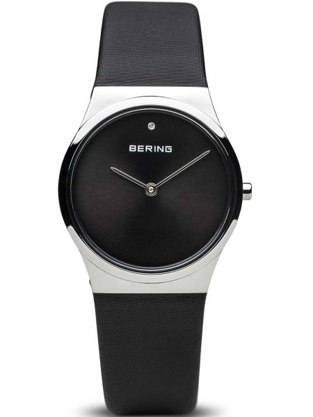 Bering 12130-602 Relógio para mulher, pulseira de cuero real