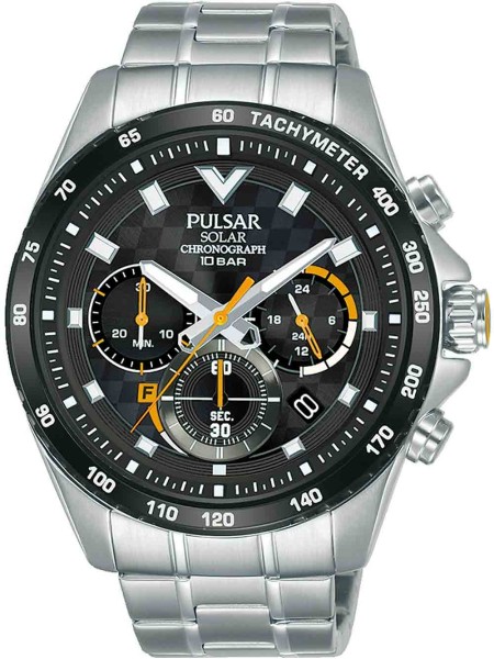 Pulsar Solar Chronograph PZ5103X1 men's watch, stainless steel strap