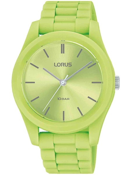 Lorus Uhr RG265RX9 ladies' watch, silicone strap