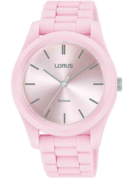 Lorus Uhr RG257RX9 Reloj para mujer, correa de silicona