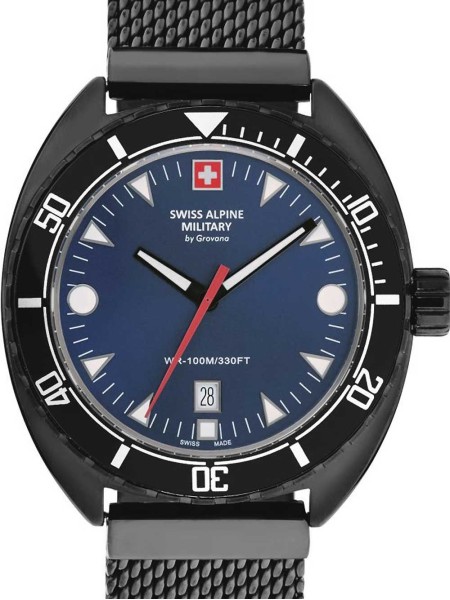 Swiss Alpine Military Turtle SAM7066.1175 men's watch, stainless steel strap