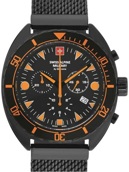 Swiss Alpine Military Turtle Chrono SAM7066.9179 men's watch, stainless steel strap