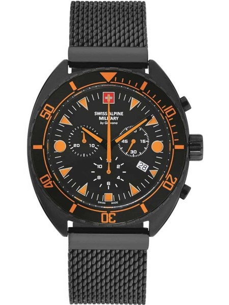 Swiss Alpine Military Turtle Chrono SAM7066.9179 men's watch, stainless steel strap
