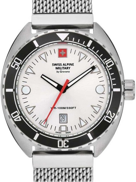 Swiss Alpine Military SAM7066.1132 men's watch, stainless steel strap
