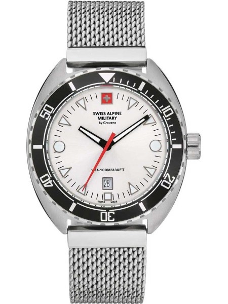 Swiss Alpine Military SAM7066.1132 men's watch, stainless steel strap