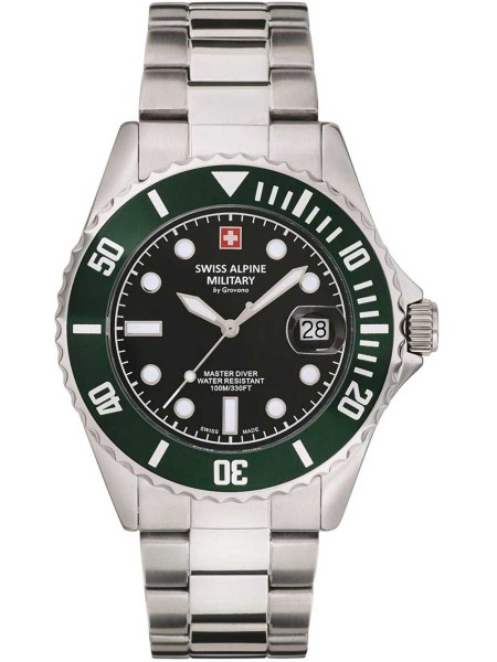 Swiss Alpine Military SAM7053.1133 men's watch, stainless steel strap